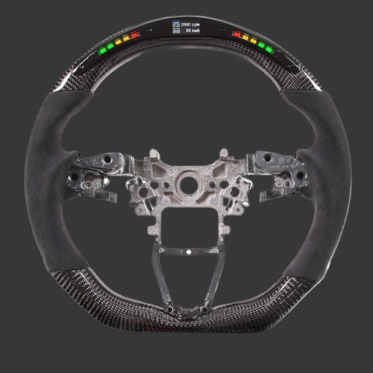 Carbon Fiber LED Steering Wheel with Alcantara | 9th & 10th Gen Accord (2013-2022)