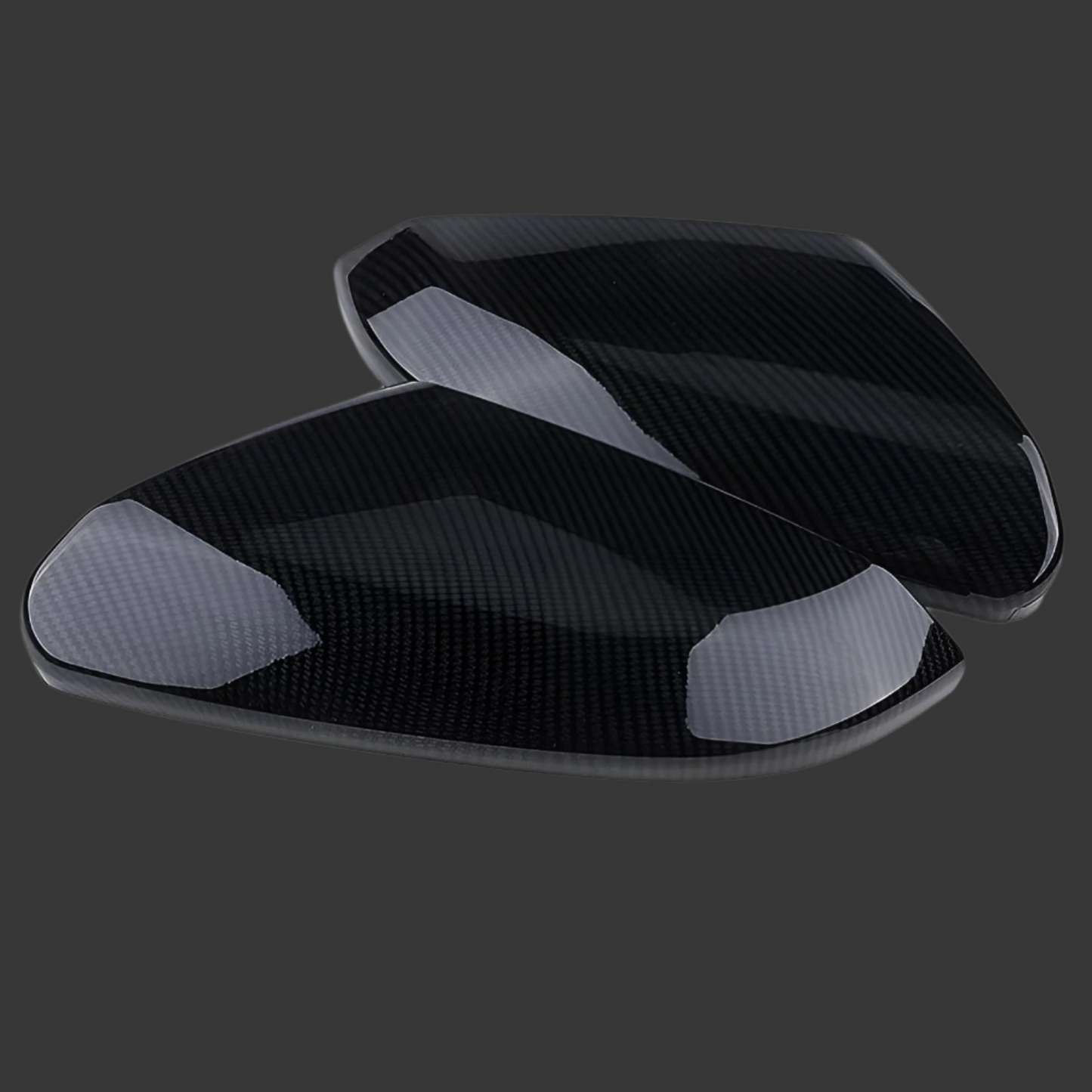 Horn Shape Rearview Mirror Caps | 10th Gen Civic (2016-2019)