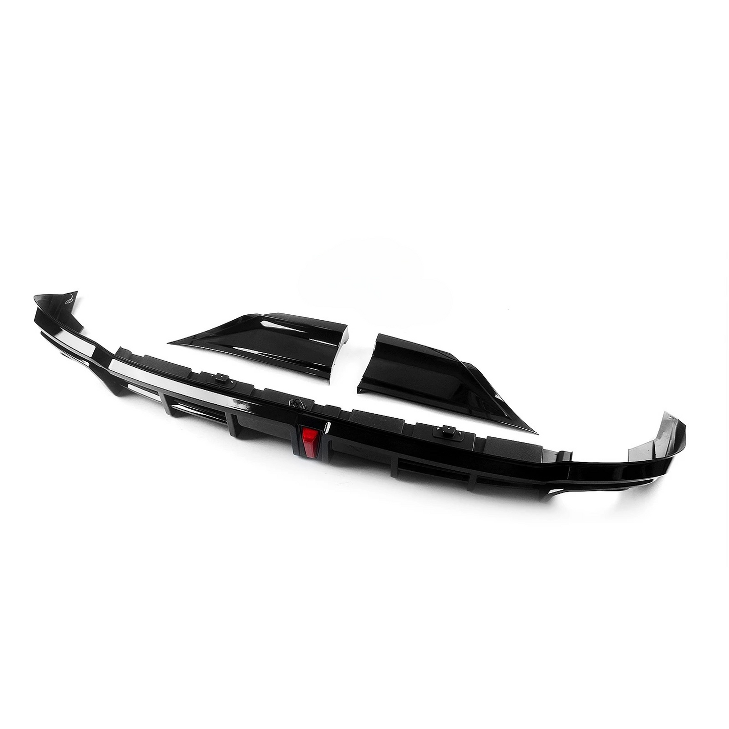 Rear Bumper Diffuser With F1 Style LED | 11th Gen Civic (2022-Present)