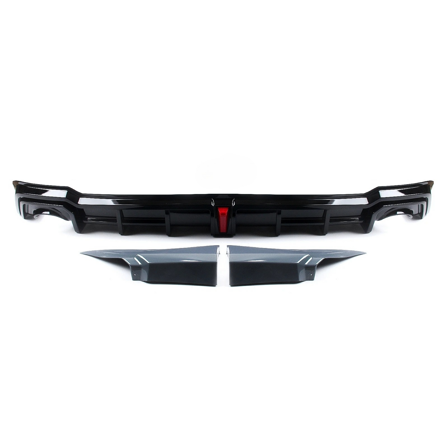 Rear Bumper Diffuser With F1 Style LED | 11th Gen Civic (2022-Present)