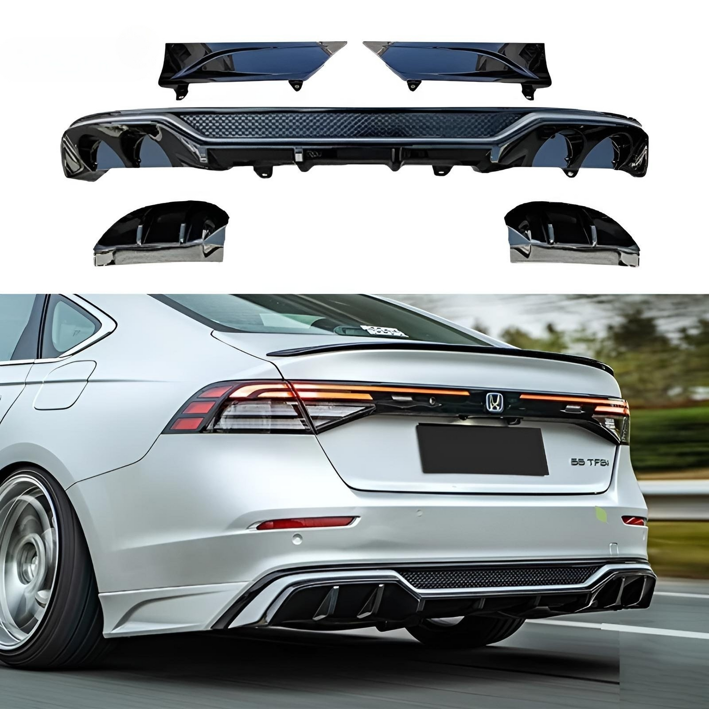 Rear Diffuser Replacement| 11th Gen Accord (2023-Present)