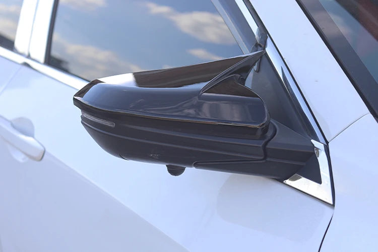 Horn Style Side Mirror Caps | 10th Gen Civic (2016-2021)