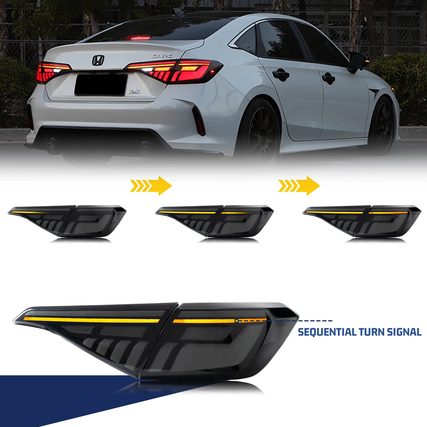 LED Sequential Tail Lights V2 | 11th Gen Civic (2022-Present)