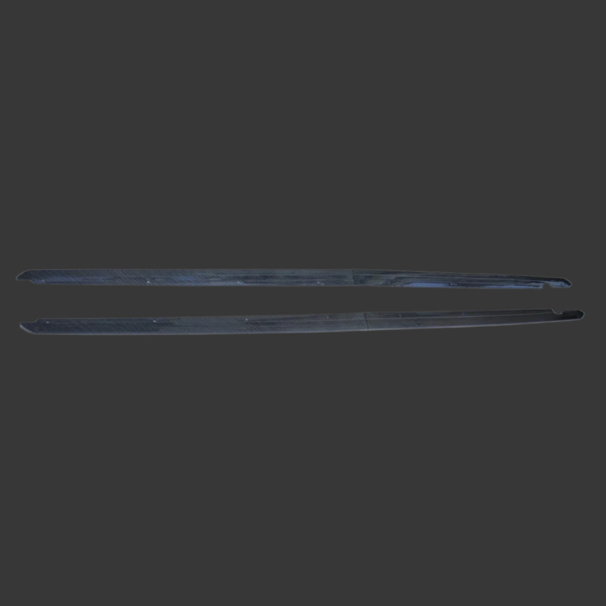 Gloss Black/Carbon Fiber Side Skirt | 11th Gen Civic (2022-Present)