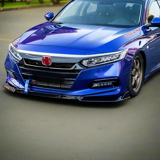 Glossy Black Front Splitter | 10th Gen Accord (2018-2022)