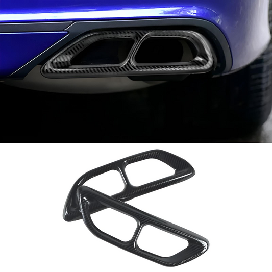 Carbon Fiber Exhaust Tip Covers | 10th Gen Accord (2018-2021)