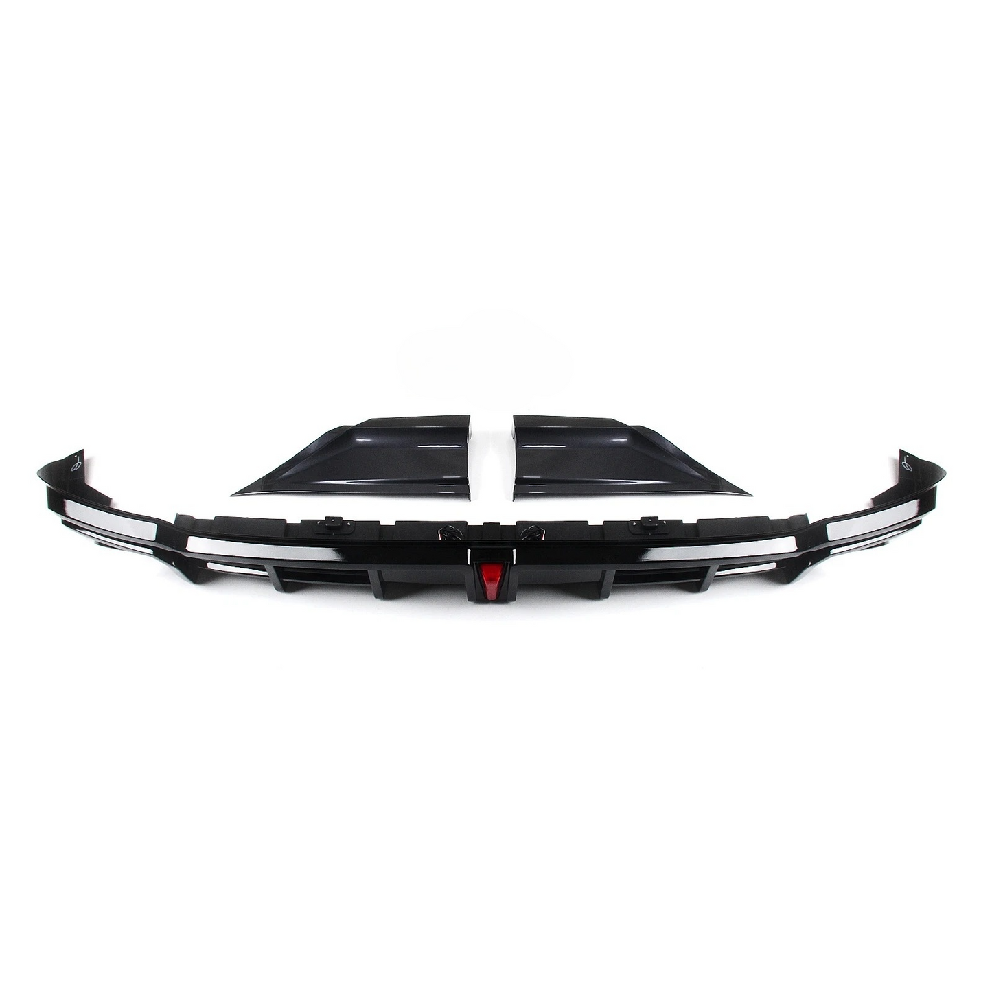 Rear Bumper Diffuser With F1 Style LED | 11th Gen Civic (2022-Present)