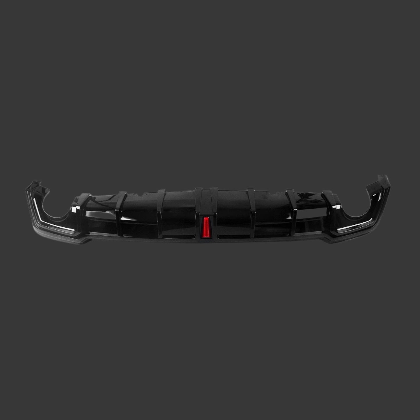 Rear Bumper Diffuser With F1 Style LED | 11th Gen Civic (2022-Present)