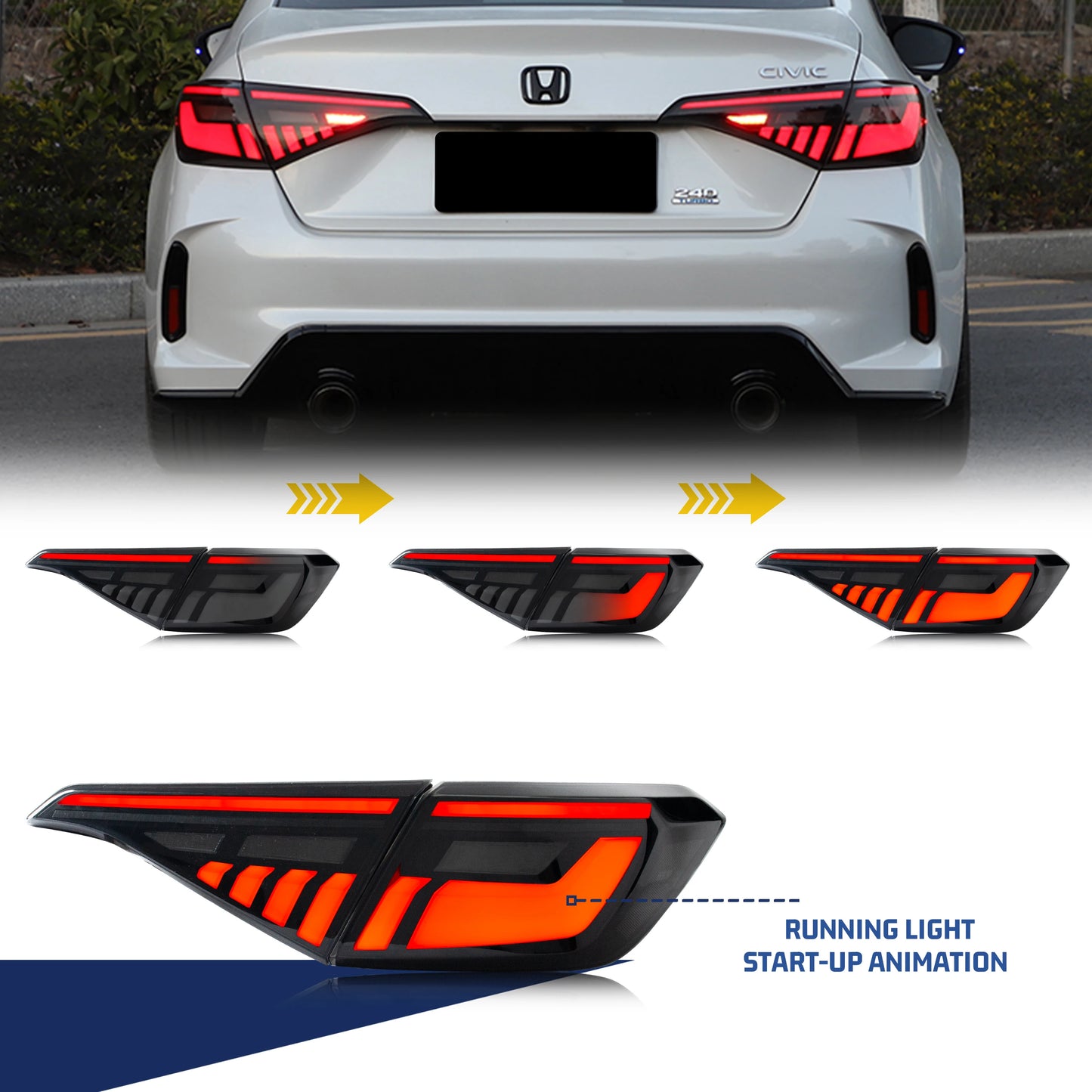 LED Sequential Tail Lights V2 | 11th Gen Civic (2022-Present)