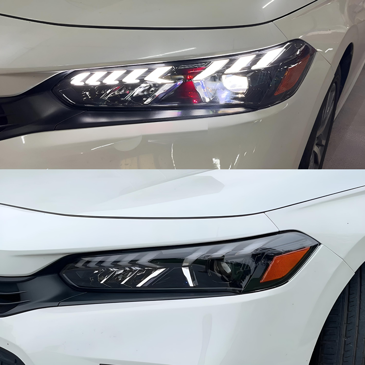 LED Headlights with DRL & Turn Signal Animation | 11th Gen Civic (2022-2023)