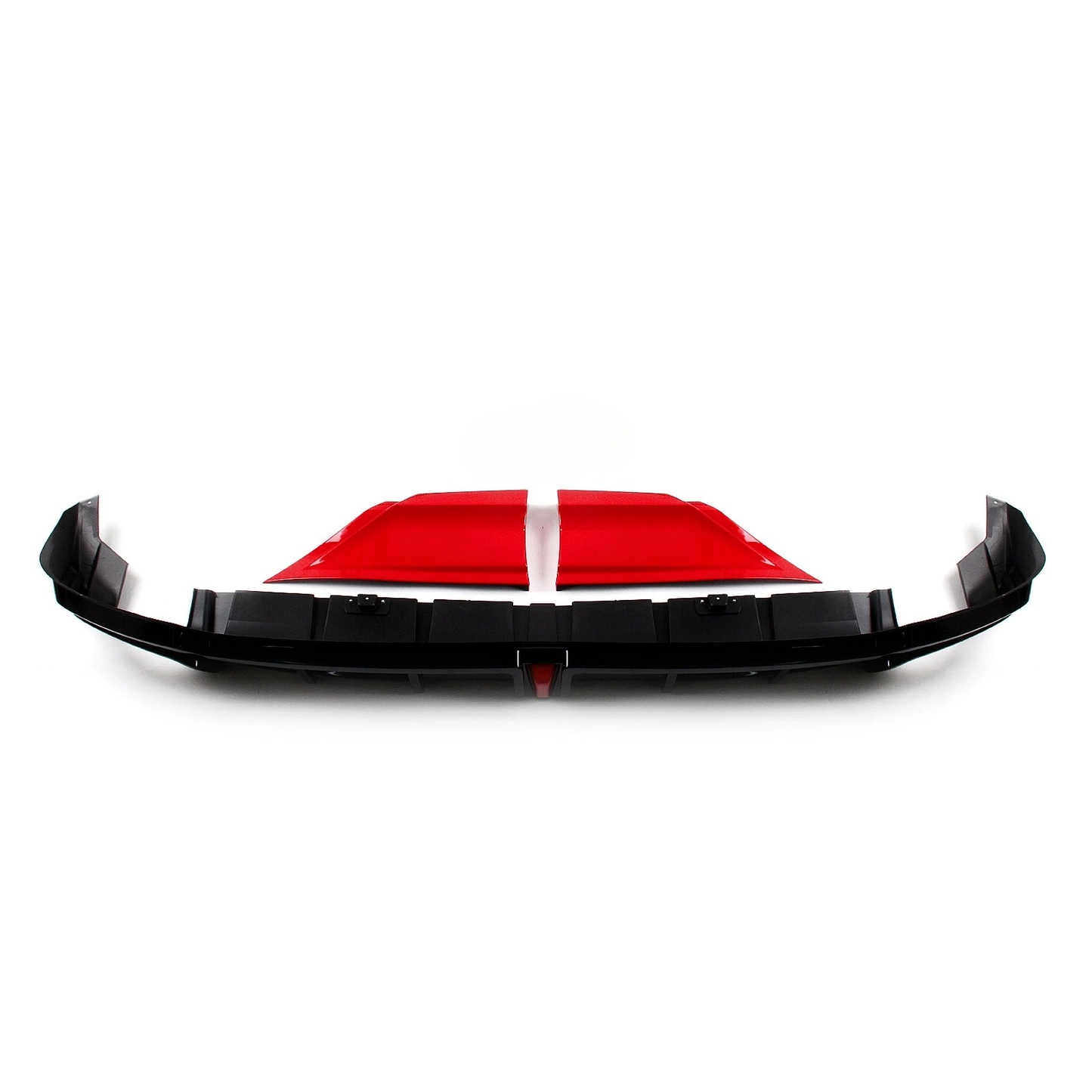 Rear Bumper Diffuser With F1 Style LED | 11th Gen Civic (2022-Present)